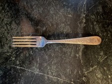 Kirk Stieff Old Maryland Engraved Sterling Silver Place Fork 7-1/4