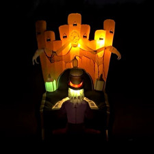 Custom Gemmy 2019 inflatable musical lightshow organ player picture
