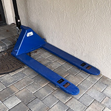 Manual Pallet Jack Pallet Truck - Blue Manual Pallet Jack Model picture