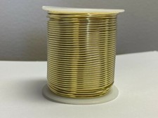 Yellow Brass Wire 20 Gauge 1 lb Spool (315 Feet) Diameter 0.032 picture