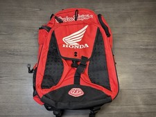 Troy Lee Designs Honda Team Backpack Red Black Motocross Racing TLD picture