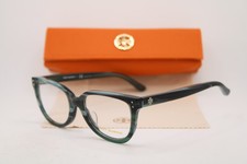 NEW TORY BURCH TY 2121U 1869 BLUE BLACK HORN AUTHENTIC EYEGLASSES 51-18 picture