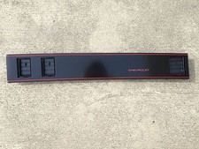 1986 -1988 Monte Carlo El Camino GM Restoration RH Dash Molding Bezel Black red picture