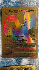 Pokemon Charizard GX SV49/SV94 Hidden Fates Shiny Vault Holo English 250 HP picture