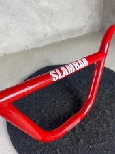S&M NOS SLAM BARS RED MIDSCHOOL BMX  picture