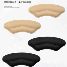 8Pcs Black Heel Pads for Shoes  - Cushion Inserts Grips ,Prevent Heel Slip picture