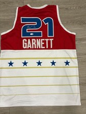 Kevin Garnett Signed 2003 West All Star Custom Jersey JSA Witnessed HOF picture