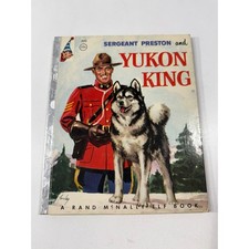 Vintage 1956 Sergeant Preston and Yukon King Rand McNally Elf Book 500 picture