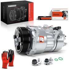 A-Premium A/C Compressor with Clutch for Volkswagen EuroVan 2001-2003 V6 2.8L picture