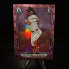 2026 Bowman Chrome 1st Bowman Bubblegum Louis Andujar Boston Red Sox Snack Pack picture