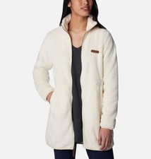 Columbia Women's Summit Valley Long Zip White M picture