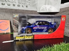 Vntg 2004 Jada Import Racer Mitsubishi Lancer Evo VIII Hotchkis Ed. 1:24 Diecast picture