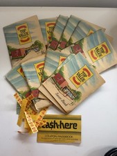 Vintage Top Value Stamps Saver Books Lot 1960s 1970s Cash-Here Coupons picture