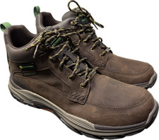 Skechers X John Deere Work Boots Sz 12 Respected Landin Waterproof Brown NWOB picture