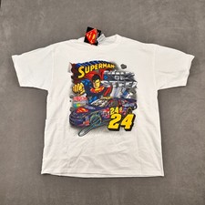 VTG 1999 Chase Authentics Jeff Gordon 24 NASCAR Sz L Dupont Car & Superman NWT picture