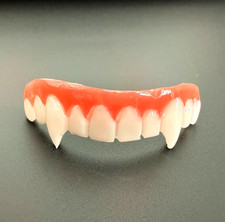 Vampire Teeth Nightslayer FX Fangs Adult Halloween Costume Accessory picture