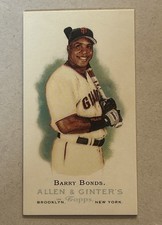 2006 Topps Allen & Ginter's - Barry Bonds #100 Mini picture