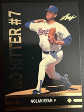 NOLAN RYAN 1991 LEAF NO HITTER #7 BASEBALL CARD 7 SERIES 2 #BC25 BC25 GOLD picture