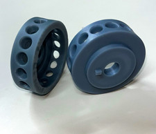 ( SET ) Two Original fit Replacement wheel for the Haag Streit slit lamp wheels picture