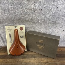 Brooks B17 Special Leather Bicycle Saddle Seat Honey Brown Copper Rail Mens Bike picture