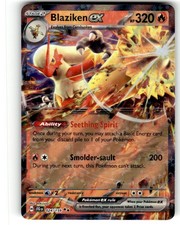2025 Pokemon JTG Blaziken ex Holo 024/159 picture