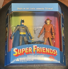 SUPER FRIENDS BATMAN & SCARECROW ACTION FIGURE SET DC DIRECT LIMITED EDITION MIP picture
