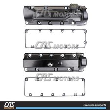 2x Aluminum Valve Cover Set For Mercury Grand Marquis 4.6L 2007-2011 picture