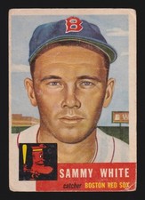 SAMMY WHITE red sox 1953 TOPPS #139 FAIR picture