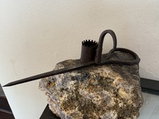 Miners Sholder Candlestick . 8 In. Pat. June 17, 1890. Stamped. Sticking Tommy picture