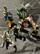 Lot Schleich Papo Mixed Medieval Figures Knights Dragons picture