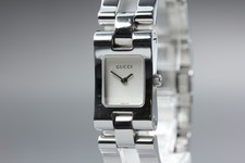 [Exc+5] GUCCI 2305L Quartz Women Watch Rectangle White Dial 17mm 6.3in in Stock picture