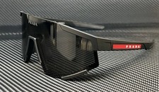 PRADA LINEA ROSSA PS 04WS DG006F Matte Black Men's 63 mm Sunglasses Free 🚛 picture