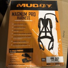 Muddy Outdoors Magnum Pro Padded Adjustable Treestand Harness System, Black picture