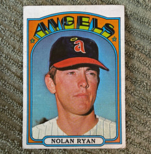 Topps 1972 Topps Nolan Ryan #595 California Angels MLB Baseball Base Set picture
