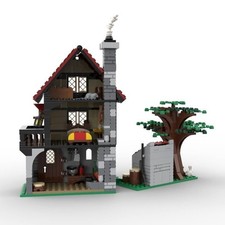 Compatible Medieval House 524 Pieces for Collection Building Toys Set picture
