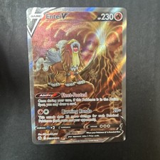 Entei v Galarian Gallery Holo Ultra Rare Pokémon TCG GG36/GG70 picture