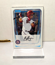 Topps 2011 1st Bowman Chrome Prospects Bryce Harper Rookie Nationals #BCP1 picture