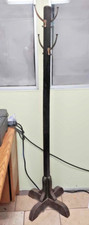 VTG ATQ Mission Oak / Arts and Crafts Style - Wood Coat Rack Tree - 19th Century picture