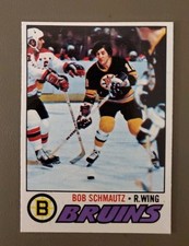1977-78 Topps Hockey #59 Bob Schmautz - Boston Bruins picture