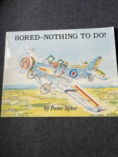 Bored - Nothing to do Rare Vintage Paperback book By Peter Spier picture