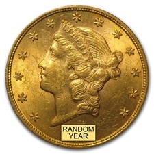 US Mint $20 Liberty Gold Double Eagle BU (Random Year) picture