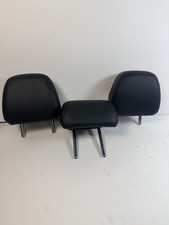 2017-2023 MAZDA CX5 CX-5 REAR SEAT HEADREST HEAD REST BLACK LEATHER SET OF 3 OEM picture
