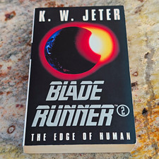 Vintage 1996 BLADE RUNNER 2 The Edge of Human K.W. Jeter Orion UK Print Unread picture