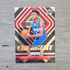 Panini 2018-19 Prizm Shai Gilgeous-Alexander Emergent #11 RC Clippers picture