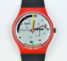1984 Swatch Standards - GR401 - Compu-Tech - New - A84 Case - picture