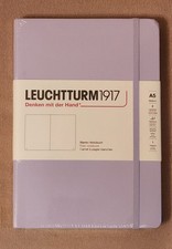 Leuchtturm 1917 Hardcover Plain (Blank) Notebook in Lilac - A5 - NEW SEALED picture
