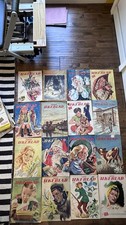 LOT OF 32 VINTAGE NORSK UKEBLAD NORWEGIAN MAGAZINES | 1943–1967 picture