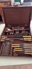 Walker & Hall Sheffield Silver Service 40 Piece Canteen of Cutlery & Silverware picture