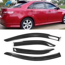 Fits 07-11 Toyota Camry Slim Style Window Visors Rain Sun Guard 4Pc Deflector picture