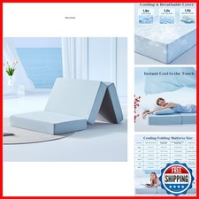 Lazyzizi Cooling Folding Mattress,6 Inch Foldable Mattress Memory Foam Cold picture